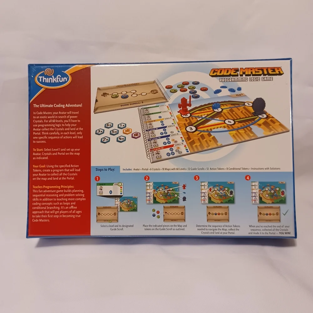 Thinkfun Code Mater Programming Logic Game ☆Sealed☆New☆